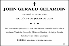 John Gerald Gelardin